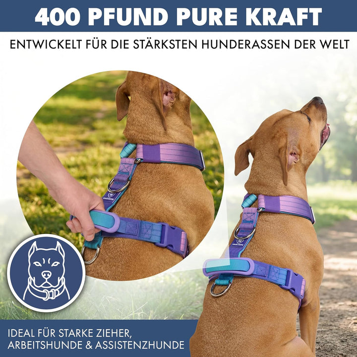 Spark Paws No Pull Hundegeschirr mit Griff für grosse Hunde, strapazierfähiges Hundegeschirr für gro