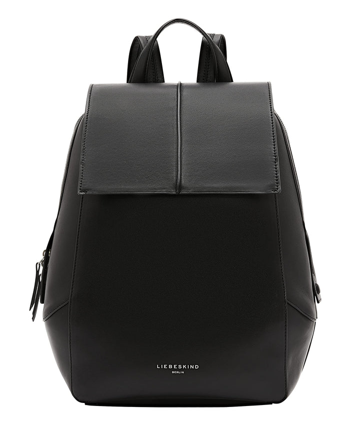 Liebeskind Damen Lilly Kodiaq Sheep Backpack L Schwarz, Schwarz