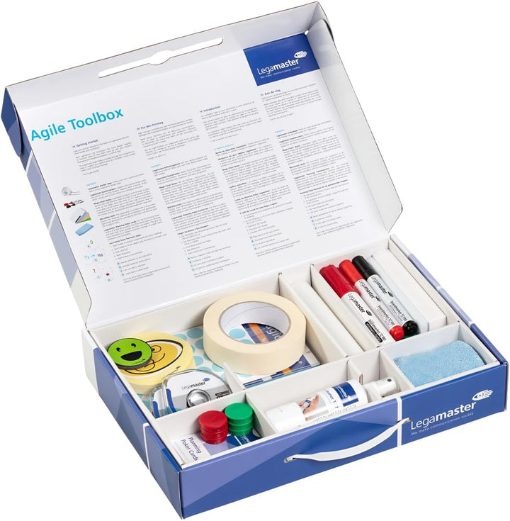 Legamaster 7-125400 Agile Toolbox, Zubehörset für Projektmanagement