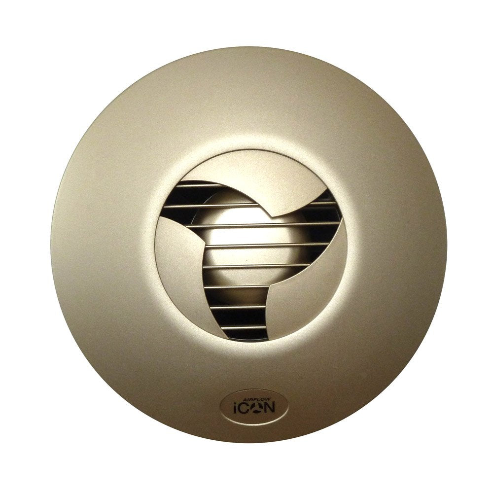 Airflow iCON 60 Lüfterabdeckung in elegantem Sandstein (Gold) – Perfekt passend zu Ihrer hochwertige
