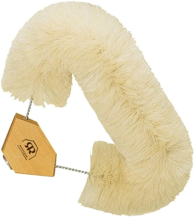 Bürstenhaus Redecker 460130 Staubbesen, Wandbesen mit Gewinde für Stiel, Ziegenhaar