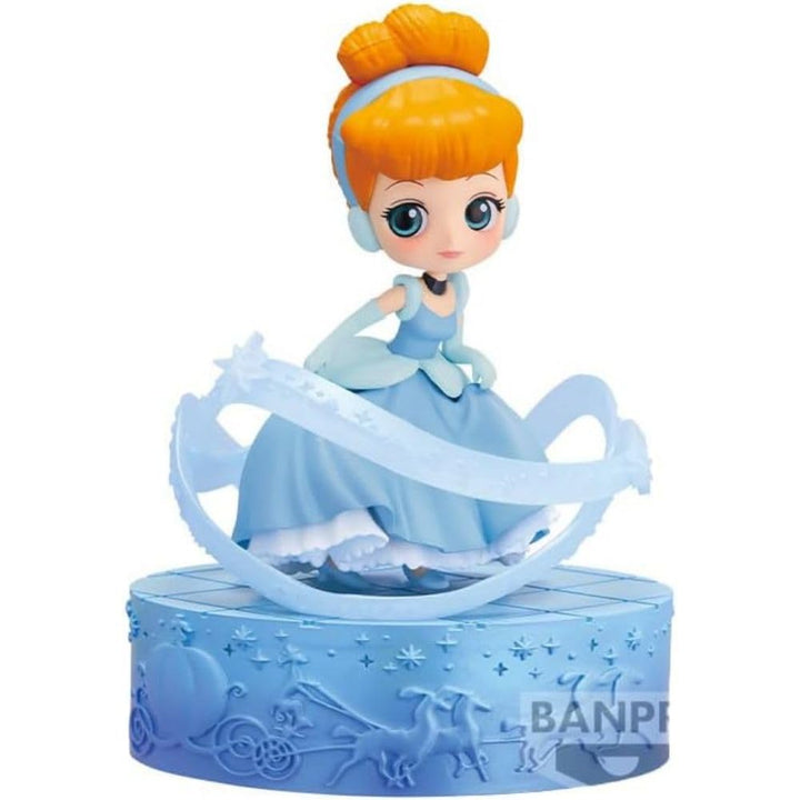 Disney - Cendrillon - Q Posket 9cm Aschenputtel (Ver. A) 3.5 Inch Modern, Aschenputtel (Ver. A) 3.5
