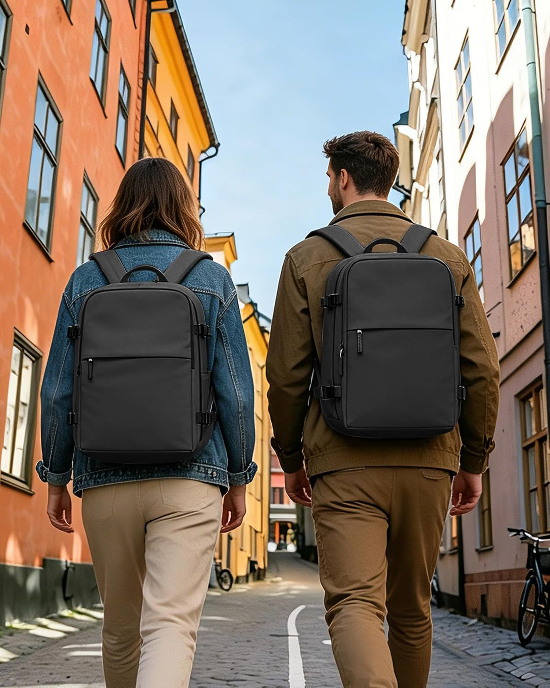 SZSYCN Ryanair Handgepäck 40x30x20 Flugzeug Rucksack 40x30x20 Ryanair Reiserucksack Herren Handgepäc