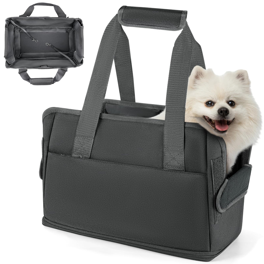 Tragetasche für kleine Hunde Kaninchen Katze Transporttasche Katze Reisetasche Faltbar Hundetasche f