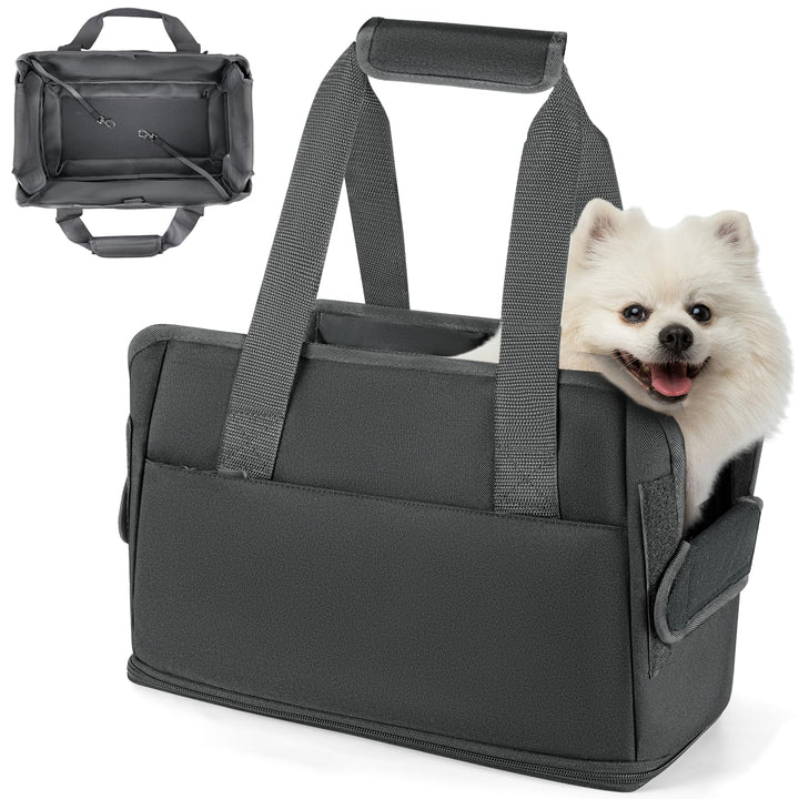 Tragetasche für kleine Hunde Kaninchen Katze Transporttasche Katze Reisetasche Faltbar Hundetasche f