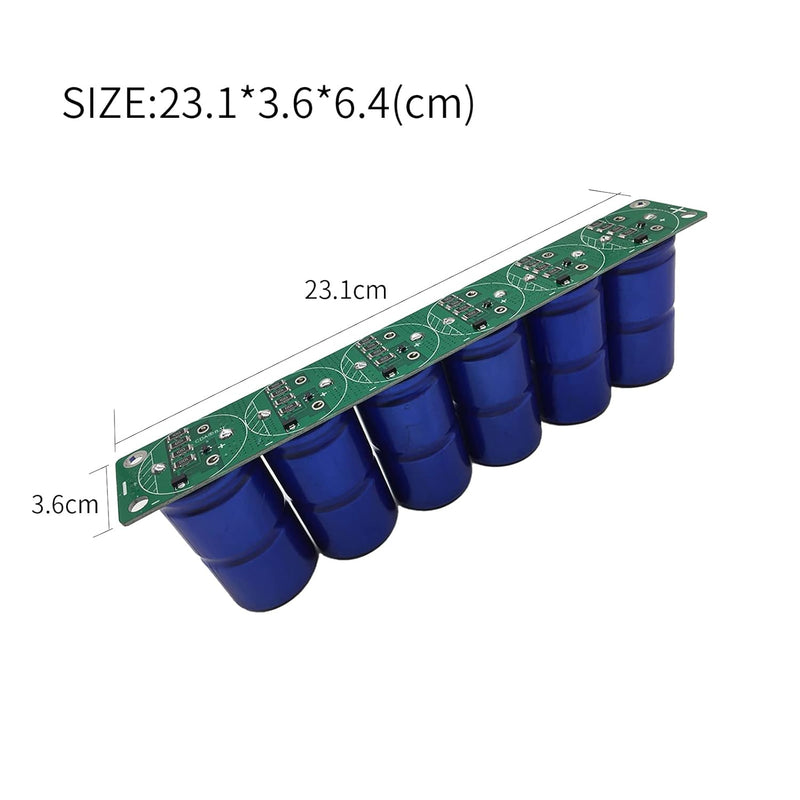 Superkondensator,1 Satz 16 V 83 F Super-farad-kondensator Mit Niedrigem Esr-kondensator Mit Schutzpl