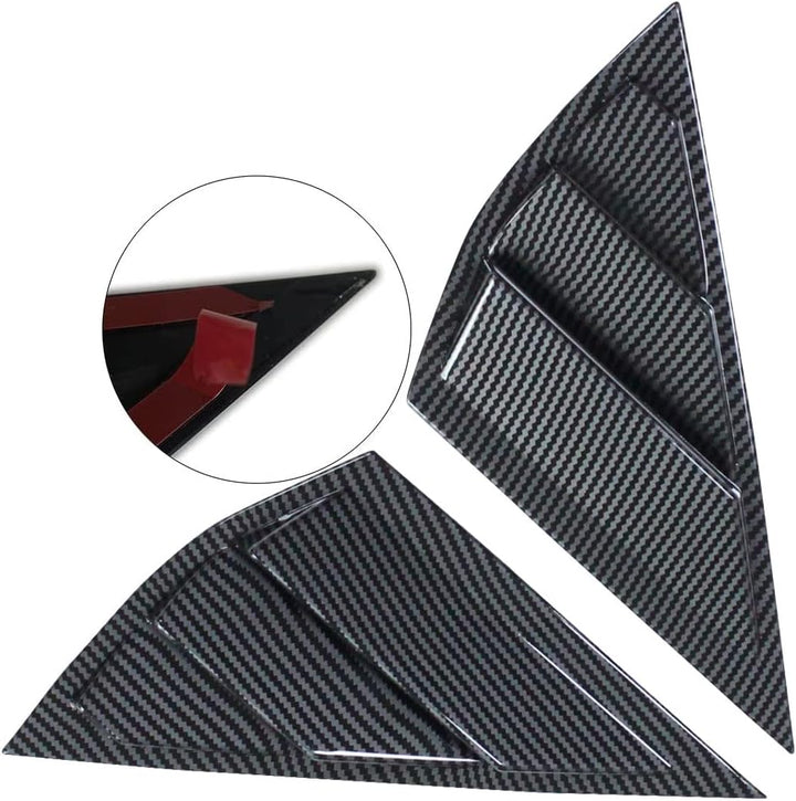 AOSKonology für 2021 2022 2023 2024 Mustang Mach E Viertel Seitenfenster Schaufel Lamellen Abdeckung