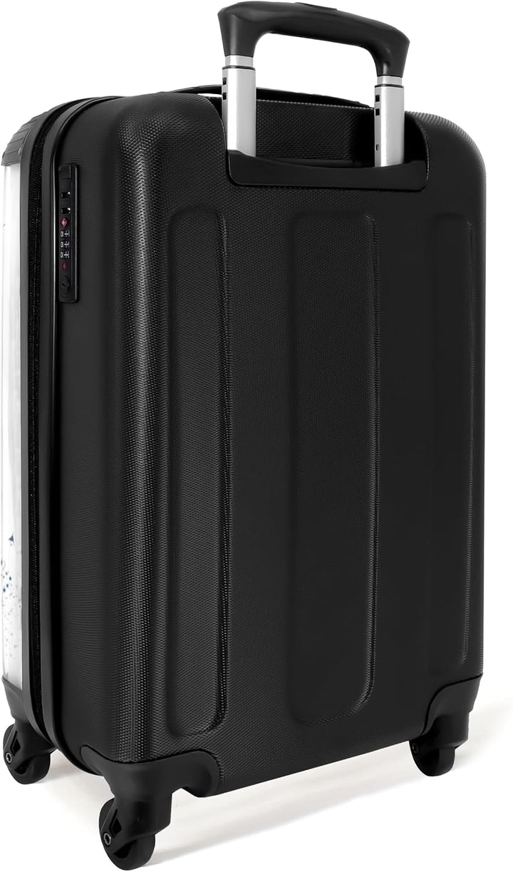 NoBoringSuitcases.com® Koffer Handgepäck Trolley Rollkoffer Kleine Reisekoffer mit 4 Rollen - Panda