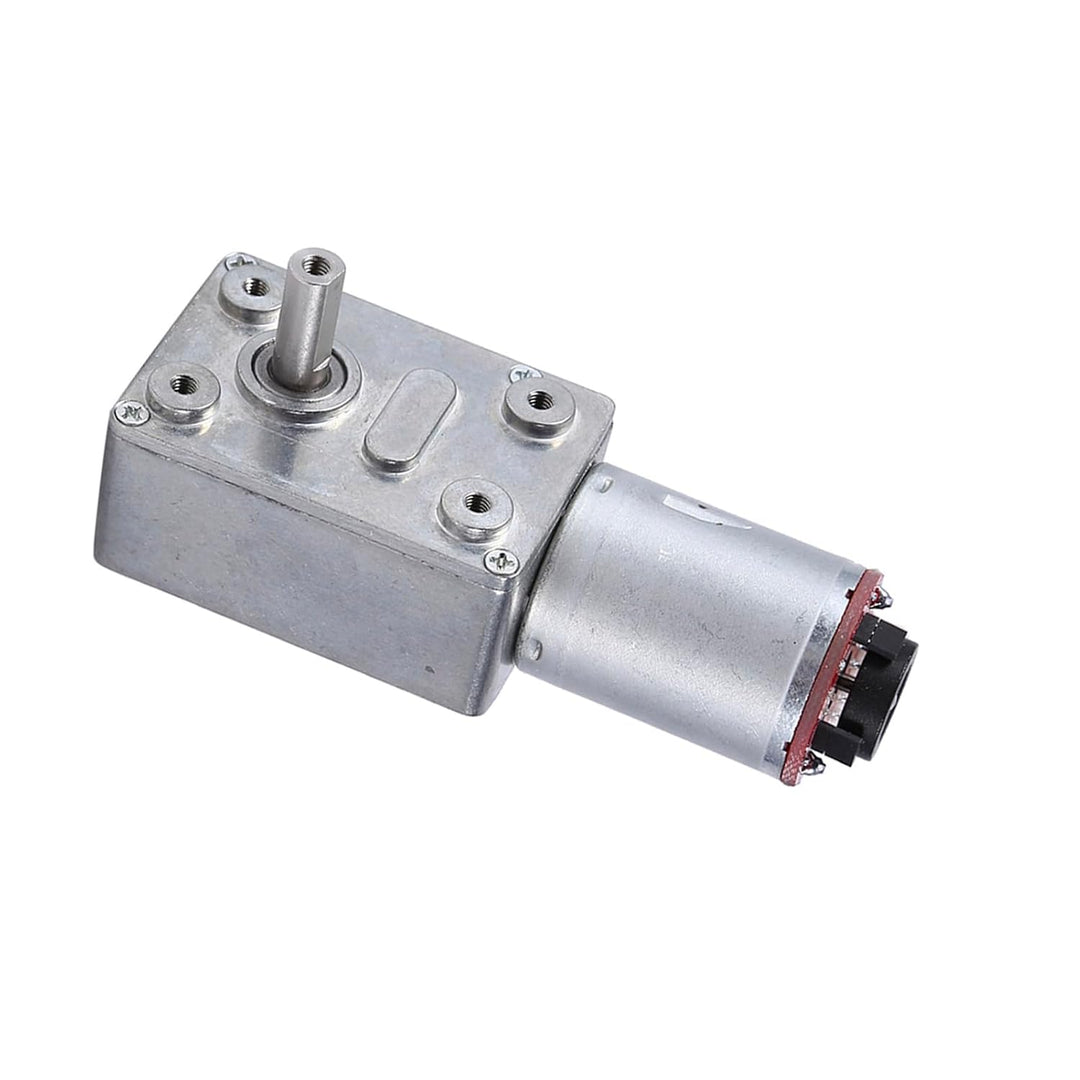 12 V DC Endlosschraubenmotor Reduziermotor mit Autoblocking Srong Encoder, Ausgangsachse 6 mm (10 RP