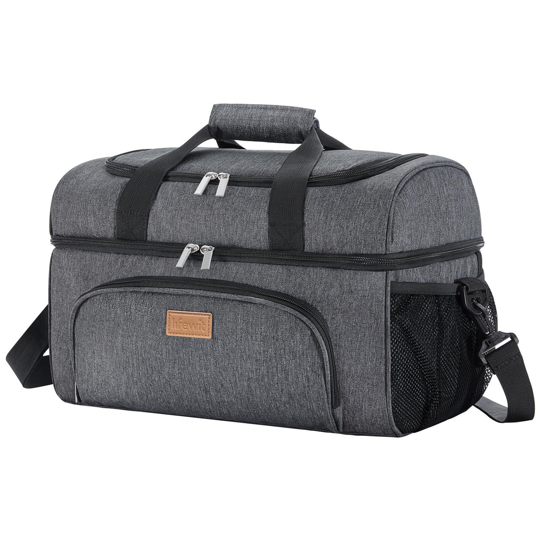 Lifewit Grosse Kühltasche 30L, Kühlbox Faltbar, Isolierte Lunch Tasche, Leichte, Tragbare Kühltasche