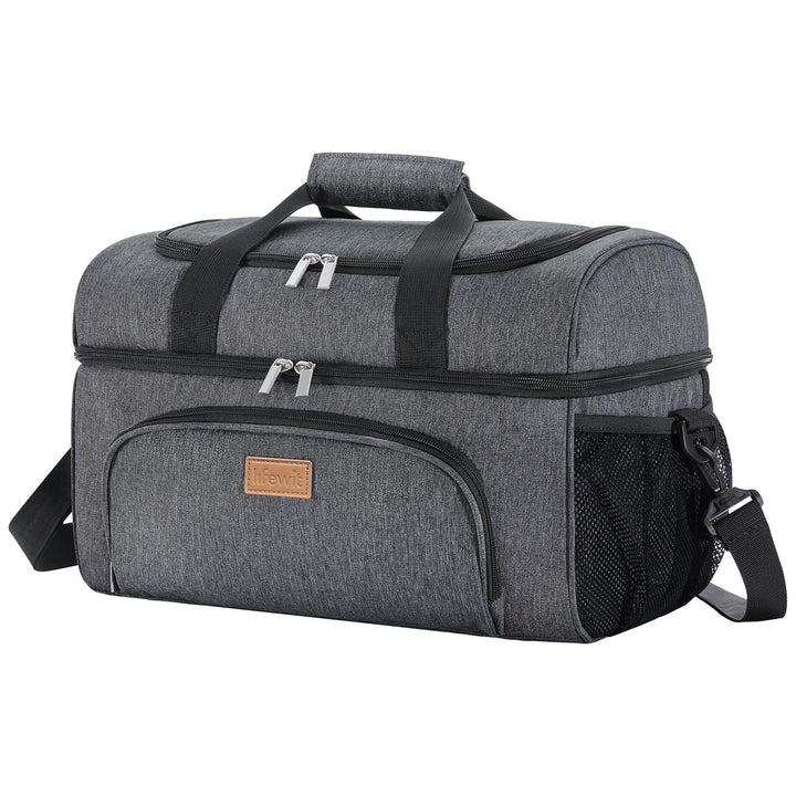 Lifewit Grosse Kühltasche 30L, Kühlbox Faltbar, Isolierte Lunch Tasche, Leichte, Tragbare Kühltasche