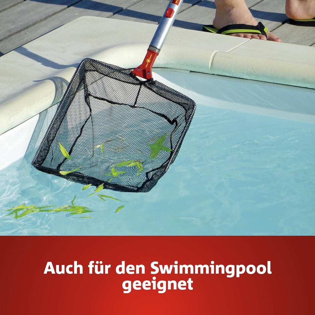 WOLF Garten WOLF-Garten multi-star - Kescher WK-M Gartenwerkzeug, Rot, 30x30 cm Single, Single