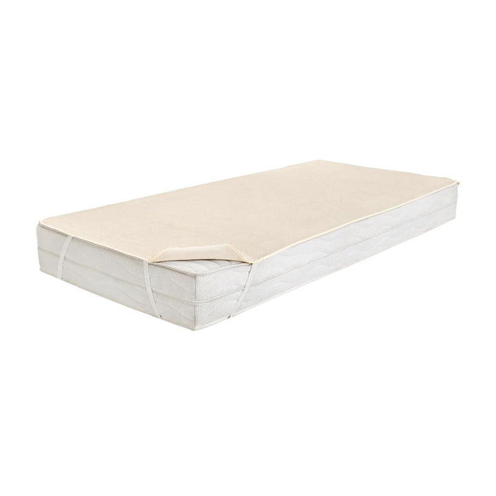 Dormisette Baumwolle Leinen Matratzenauflage 90x200 cm, 90x200 cm