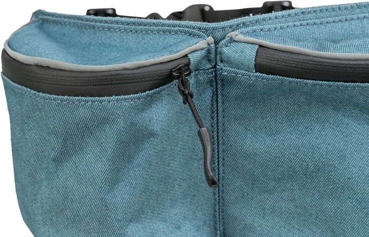Hüfttasche Baggy Belt, Gurt: 62–125 cm, blau