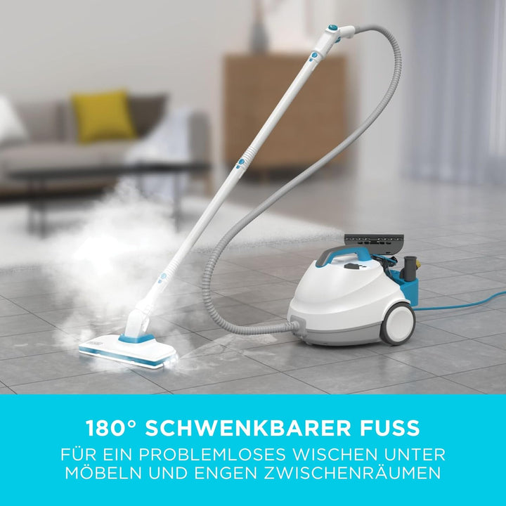 BLACK+DECKER 2300W Druck-Dampfreiniger Steam Ultra (mit 4 Bar Dampfdruck, beseitigt 99Prozent aller