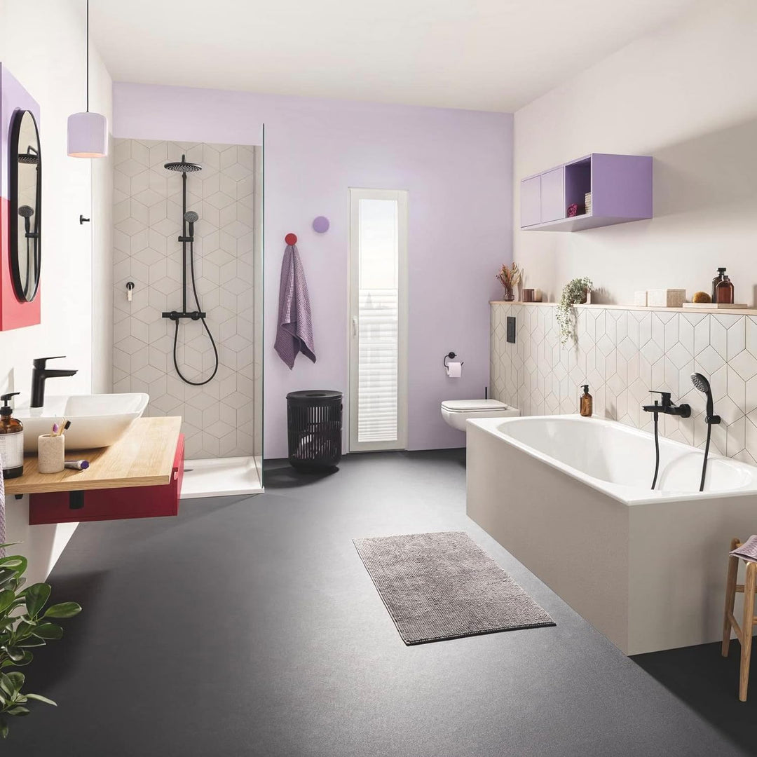 GROHE QUICKFIX Start - Einhand- Waschtischarmatur (wassersparend, S- Size, energiesparend, schnelle