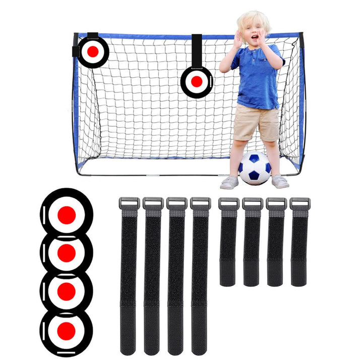 Fussball Trainingszubehör, Fussballtore für Garten Kinder, Verstellbares Fussballtor, Trainers Footb