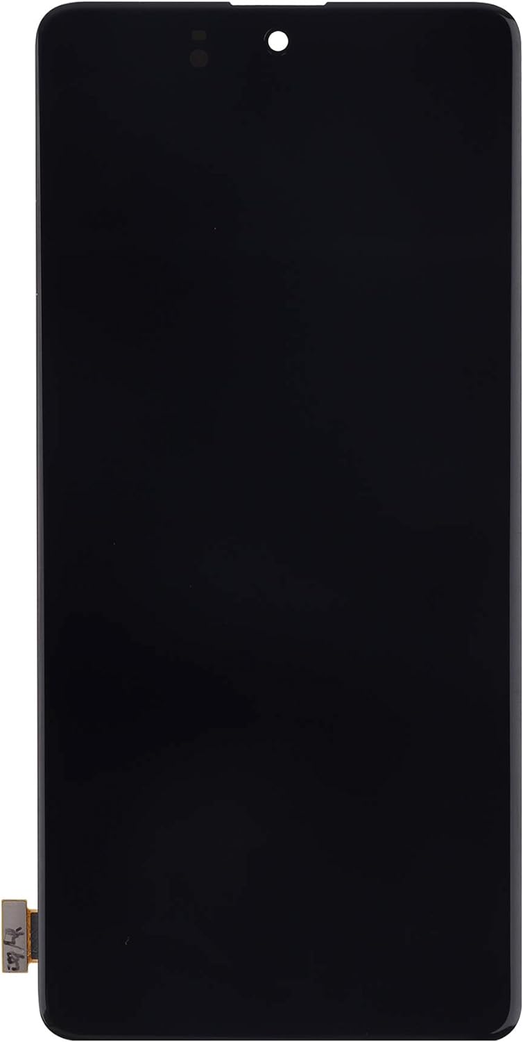 swark AMOLED Kompatibel mit Samsung Galaxy M51 SM-M515F, SM-M515F/DSN (Schwarz ohne Rahmen) LCD Disp