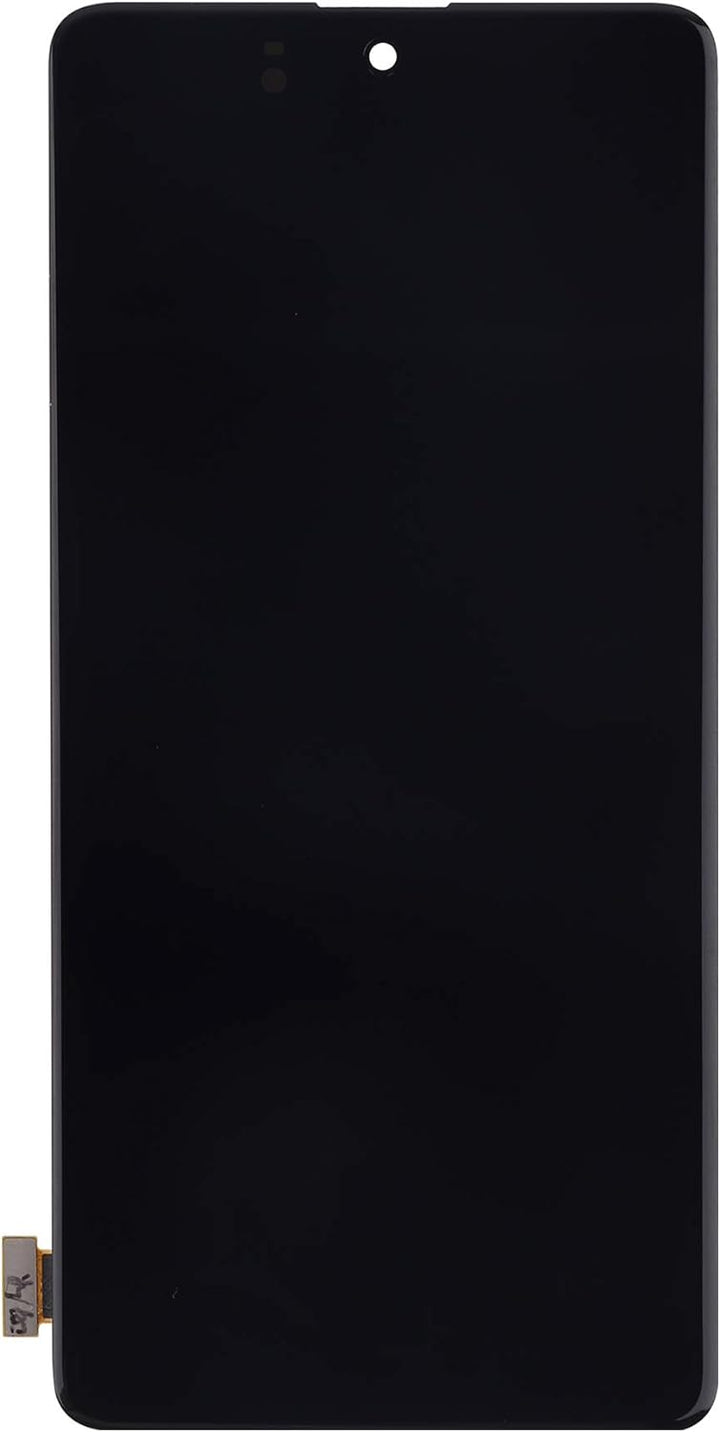 swark AMOLED Kompatibel mit Samsung Galaxy M51 SM-M515F, SM-M515F/DSN (Schwarz ohne Rahmen) LCD Disp