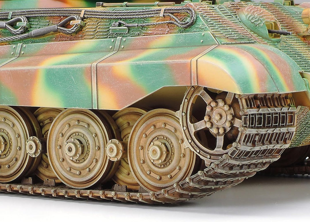 Tamiya 300035169-1:35 WWII Sonderkraftfahrzeug 182 Königstiger Porsche T (1)
