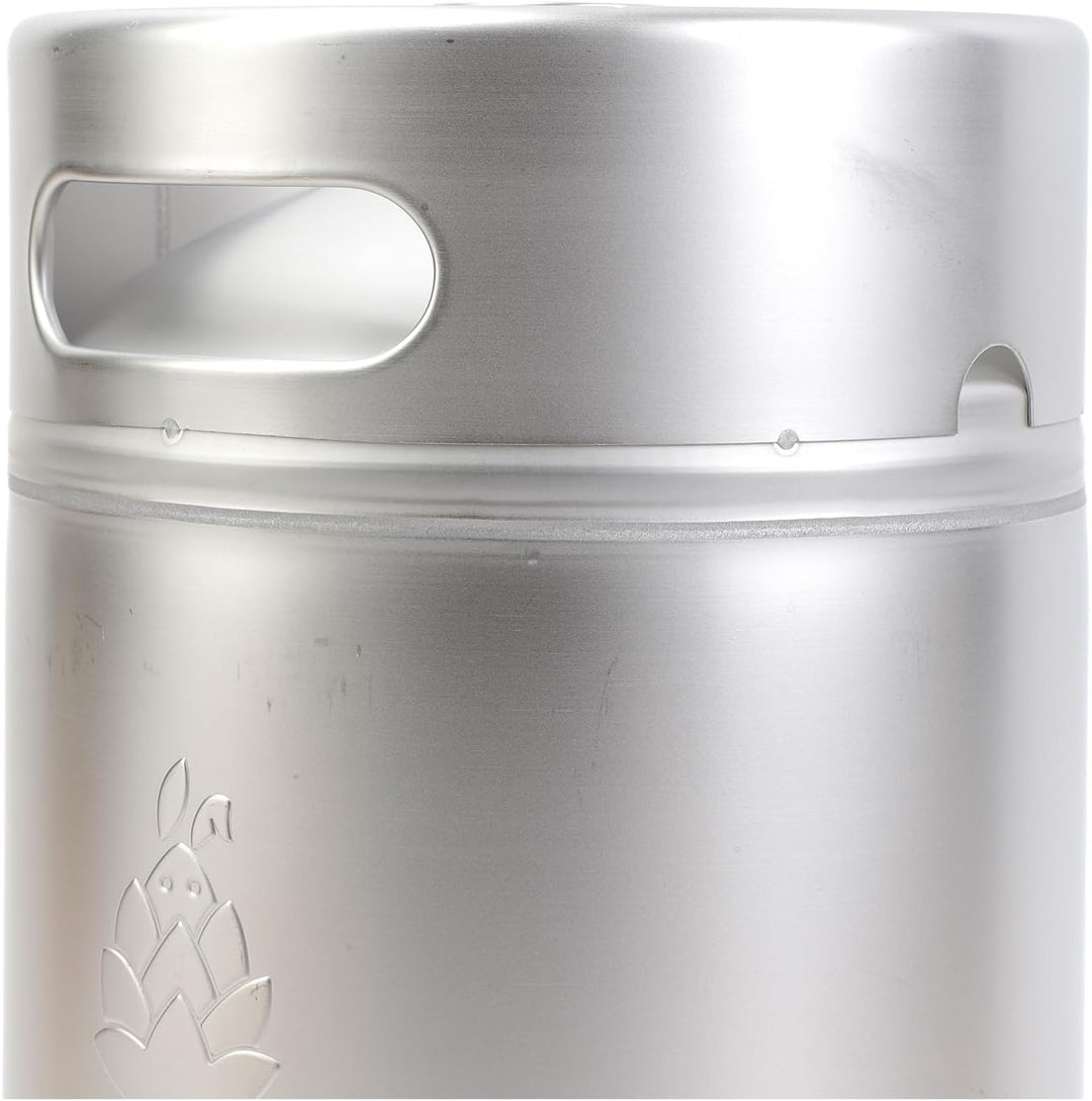 Mini 304 Edelstahl Keg Growler (5L Standard Silber mit Speer)