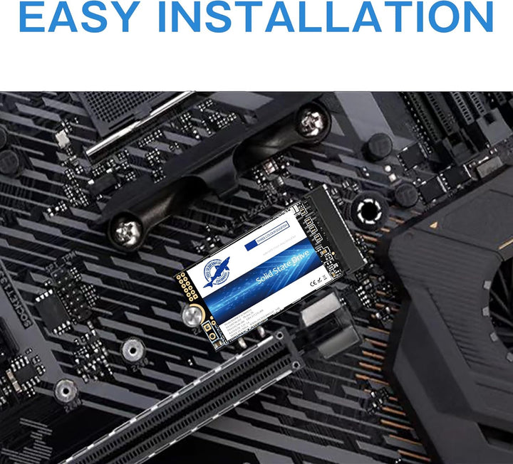 Dogfish M.2 2242 SSD 512 GB NVMe PCIe Gen3 x 4 Internes Solid State Drive, 3D NAND TLC, Gaming SSD,