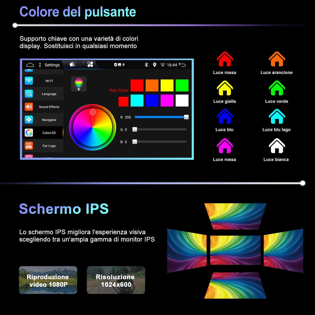 MISONDA Autoradio Android 12.0 für Jeep Renegade 2015–2020 – GPS 2G + 32 GB – kostenlose Rückfahrkam