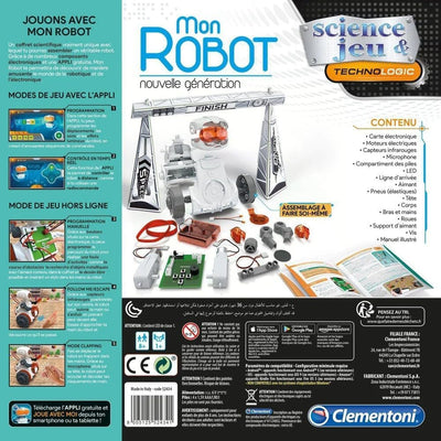 Clementoni-Mon Robot 2.0, Mehrfarbig