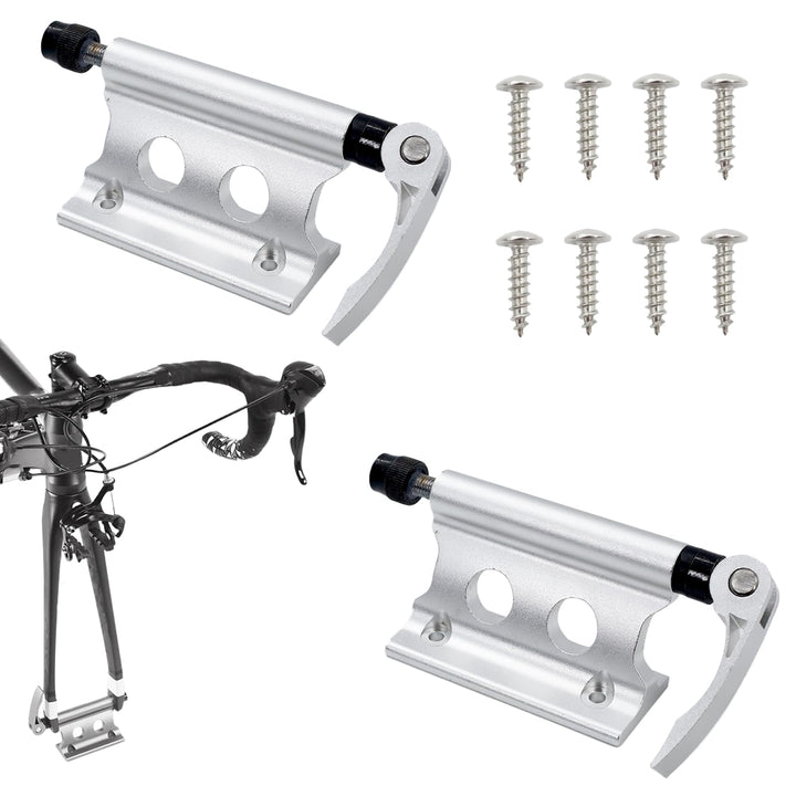 2 Stück Fahrradgabelhalterung, Aluminiumlegierung,Vorderradhalter,passend für Giant, Trek, Cube, Spe