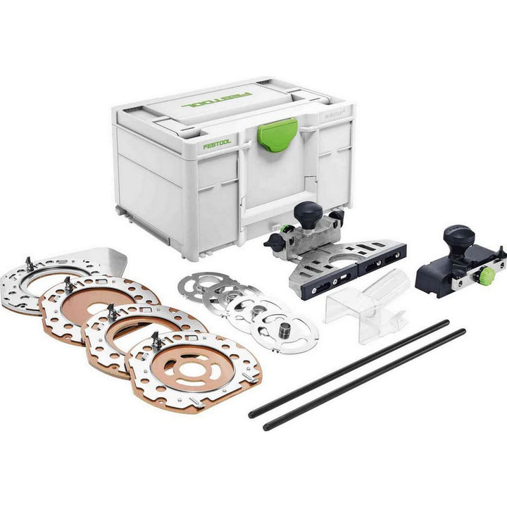 Festool Zubehör-Set ZS-OF 2200 (mit Führungsschienen-Adapter, Seitenanschlag, Führungsstangen, Kopie
