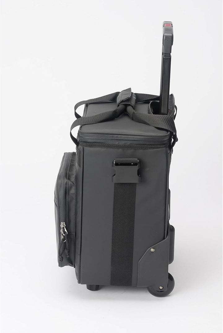 Magma Riot LP Trolley 50 für 127 x 30,5 cm grosse Schallplatten Trolley Schwarz/Red, Trolley Schwarz