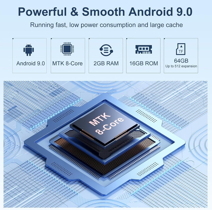 MP3 Player mit Bluetooth und WiFi, Oilsky 80GB 4 Zoll Android 9.0 Mp3, 1080P Touchscreen MP4 Player,