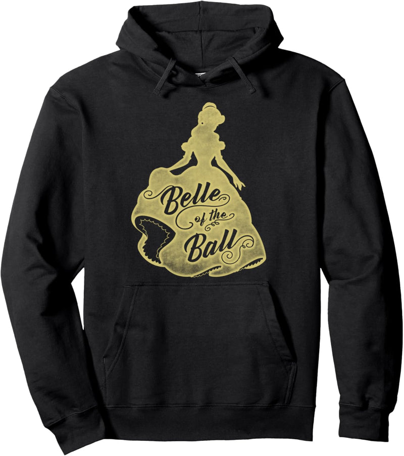 Disney Beauty And The Beast Belle Of The Ball Silhouette Pullover Hoodie