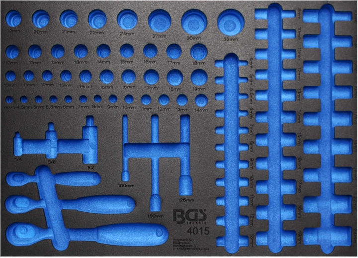 BGS 4015-5 | Werkstattwageneinlage 3/3 | leer | für Art. 4015 Einlage, leer, Einlage, leer