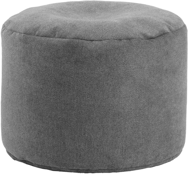 mokebo® Minipouf, Hocker o. Bodenkissen 50x30cm 'Der Ruhepouf' Sitzhocker rund & Fusshocker fürs Woh