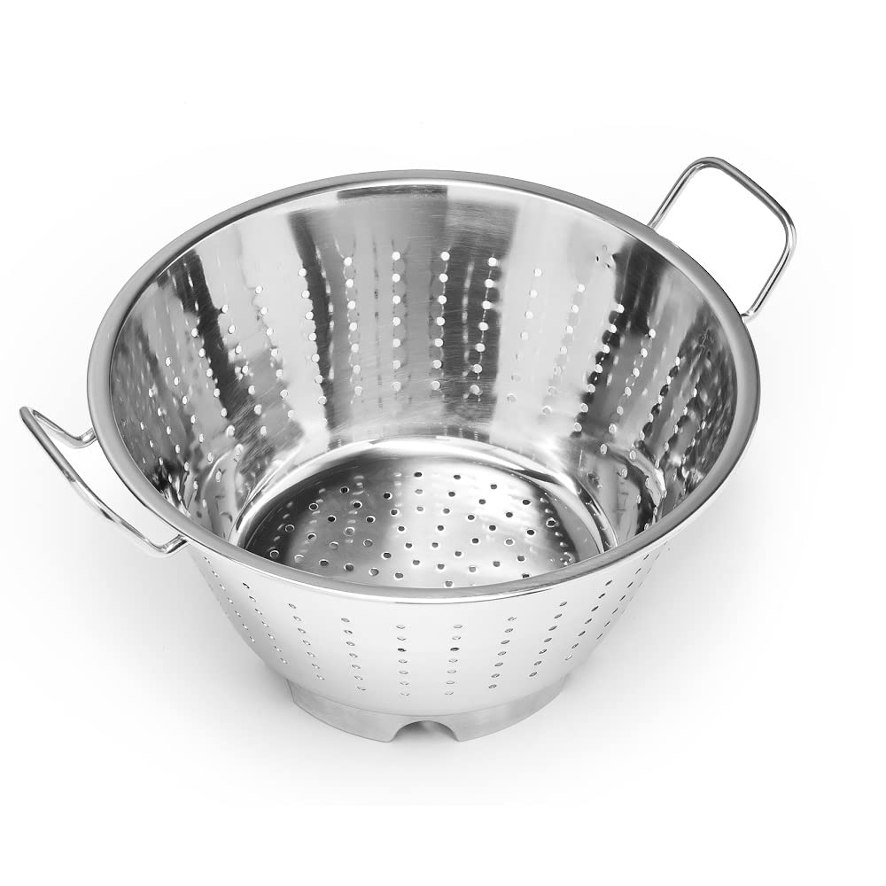 Forgast Sieb Edelstahl | ⌀32cm | Küchensieb | Nudelsieb | Seiher | Metallsieb | Edelstahlsiebe | Bla
