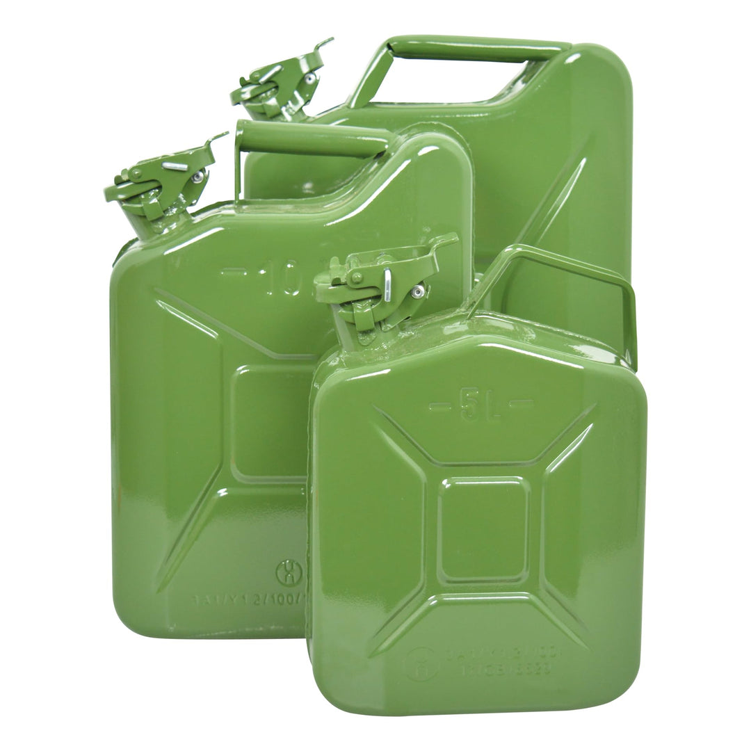 Carpoint 0110009 Benzinkanister 20 L Metall TUV/GS, grün