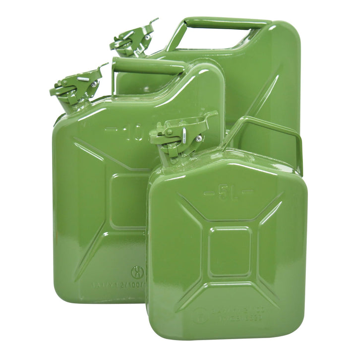 Carpoint 0110009 Benzinkanister 20 L Metall TUV/GS, grün