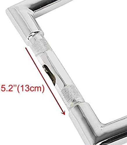 Lenker Fat Ape Hanger Square 10" kompatibel mit Harley Sportster 1200 Iron/Low chrom