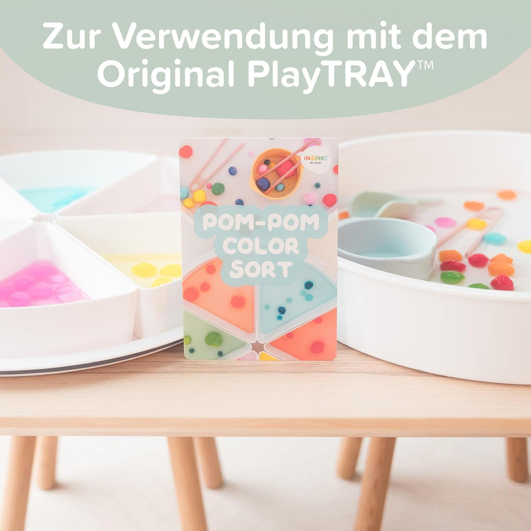 Inspire My PLAY - 30 x sensorische Spiel-Aktivitätskarten - Inspiration für kreative Spielaktivitäte