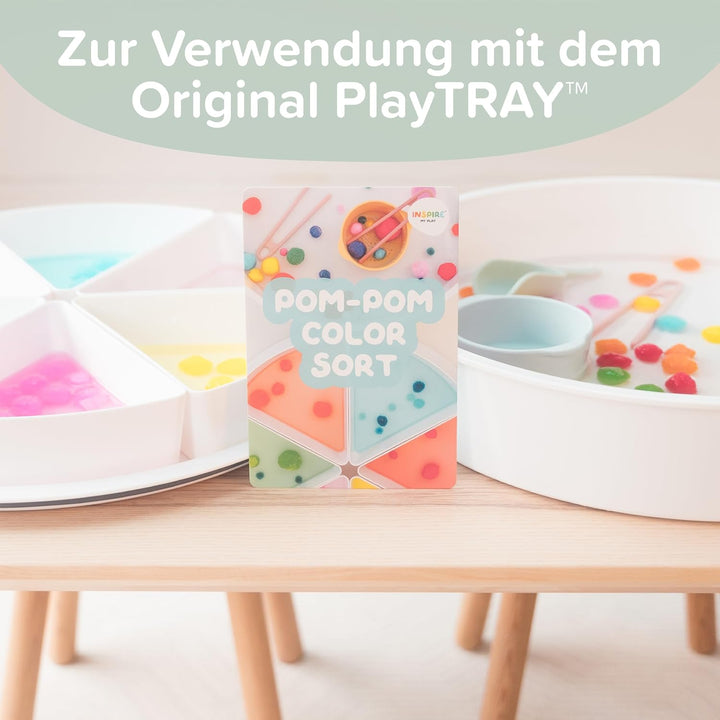 Inspire My PLAY - 30 x sensorische Spiel-Aktivitätskarten - Inspiration für kreative Spielaktivitäte