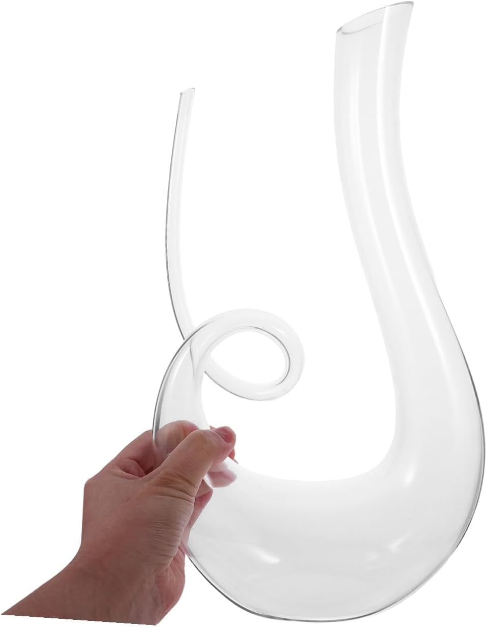 Alipis 1Stück Kreativer Weinbelüfter Aus Bleifreiem Kristallglas Eleganter Rotwein Dekanter Für Opti