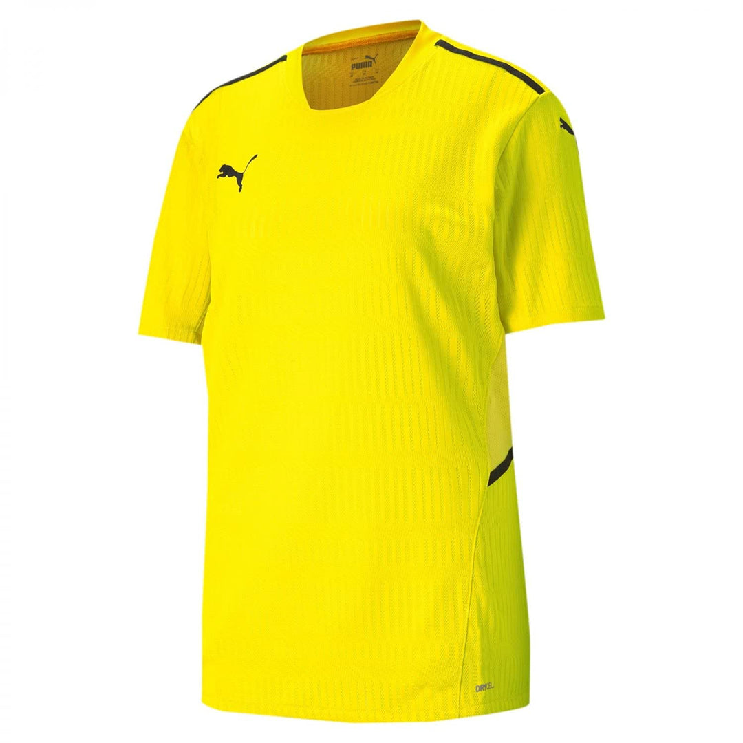 PUMA Jungen, teamCUP Jersey Jr T-shirt 164 Cyber Yellow, 164 Cyber Yellow