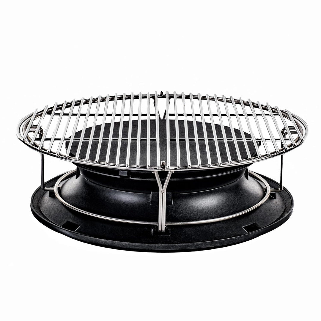 Kamado Joe® - SloRoller mit Kochgestellsystem Big Joe Schwarz Big Joe SloRoller, Big Joe SloRoller