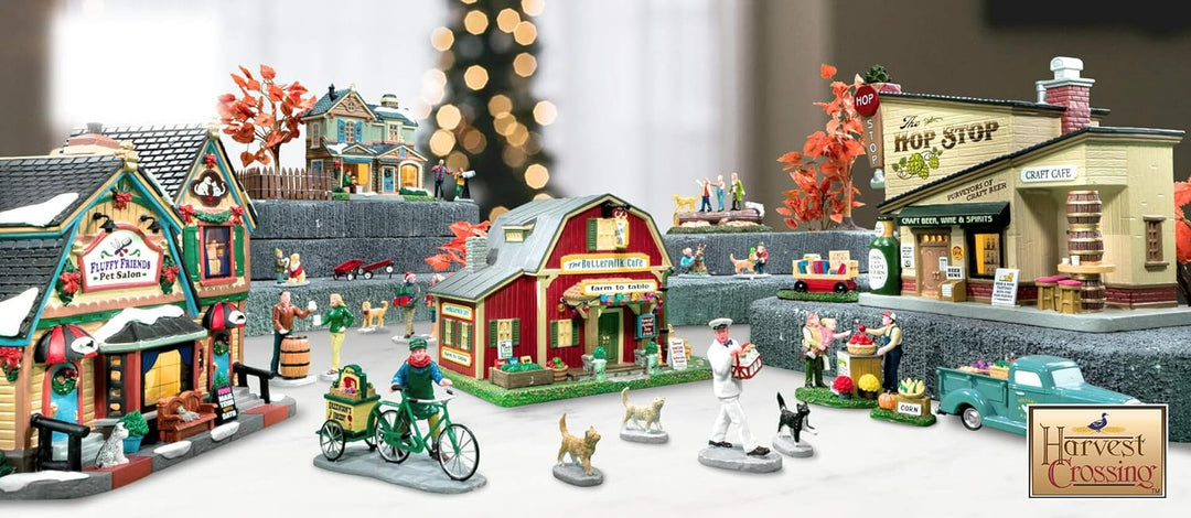 Lemax 93428 - Buy Local - Neu 2019 - Millers Farm Truck - Kleine Weihnachtsfiguren für Weihnachtsdor