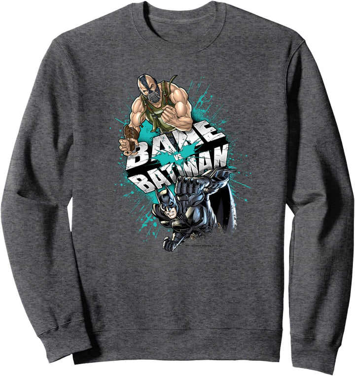 Batman Dark Knight Rises Bane vs Batman Sweatshirt