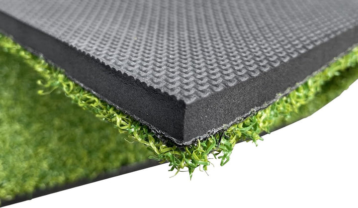 LL-Golf ® Golf Abschlagmatte 60x30 cm/Übung Training Matte/Übungsmatte inklusive Gummi Tee/ideal zum