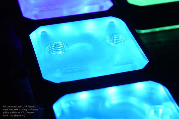 Alphacool 12847 Eisblock XPX CPU - Intel/AMD - Satin Clear Version Wasserkühlung CPU - Kühler