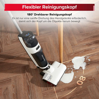 roborock Dyad Pro Nass Trockensauger Kabelloser Staubsauger Automatische Trocknung & Selbstreinigend