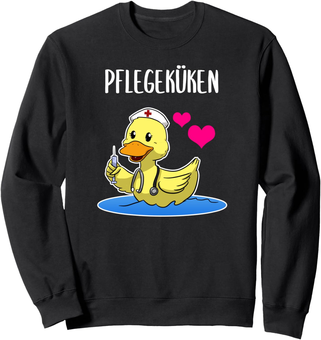 Pflegeküken Pflegerin Altenpflegerin Krankenpfleger Azubi Sweatshirt
